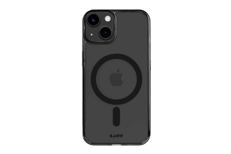 Ốp lưng MagSafe iPhone 14 Nhựa cứng viền dẻo Laut Crystal M Màu Đen
