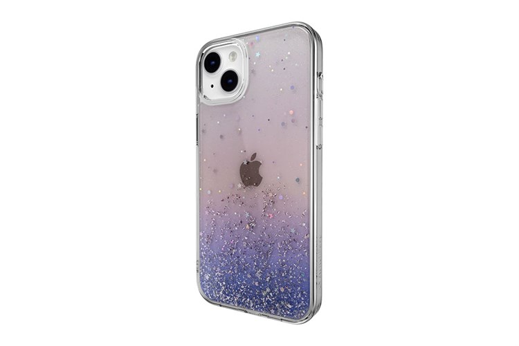 Ốp lưng iPhone 14 Nhựa cứng viền dẻo SwitchEasy Starfield Chính hãng Màu Tím hồng