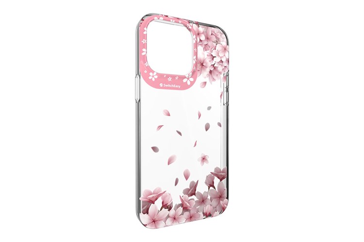 Ốp lưng iPhone 14 Nhựa cứng viền dẻo SwitchEasy Artist Màu Trắng - Hồng