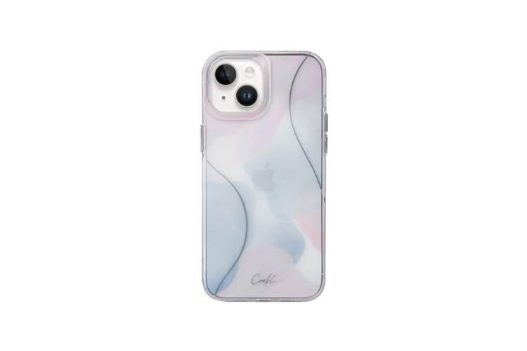 Ốp lưng iPhone 14 Nhựa cứng viền dẻo UNIQ COEHL Màu Xanh hồng