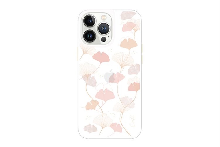 Ốp lưng iPhone 14 Pro Nhựa cứng viền dẻo UNIQ COEHL Màu Trắng - Hồng