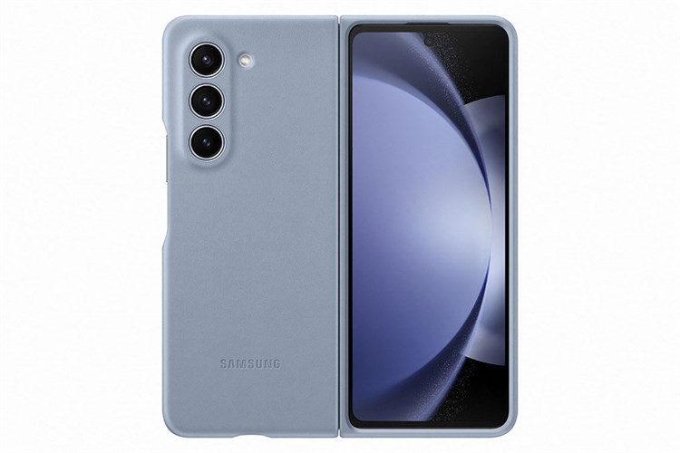 Ốp lưng Galaxy Z Fold5 Da ECO Samsung Chính hãng Màu Xanh