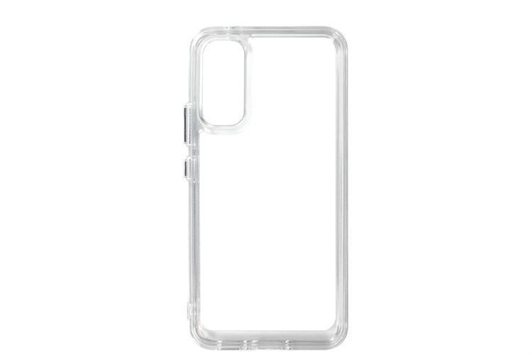 Ốp lưng Galaxy A34 Nhựa cứng viền dẻo JM CRYSTAL PURE Màu Trắng