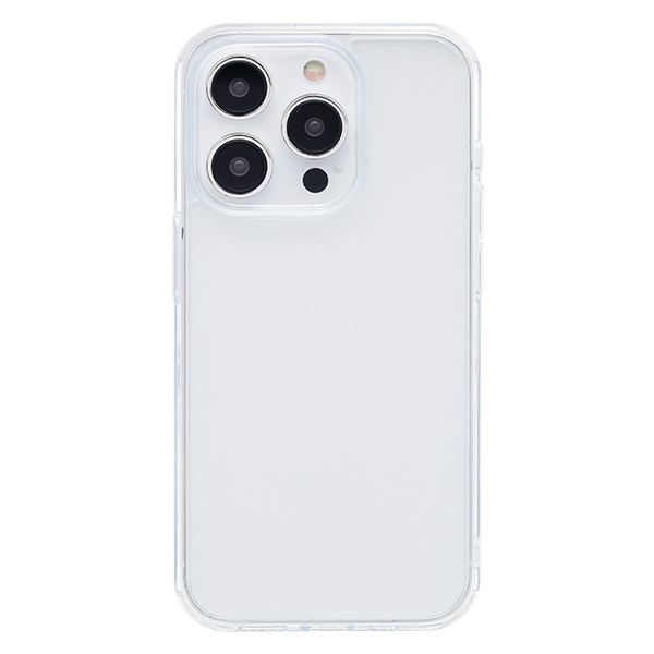 Ốp lưng iPhone 15 Pro Nhựa cứng viền dẻo Mipow Tempered Glass PS15C-CR