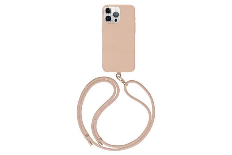 Ốp lưng MagSafe iPhone 15 Pro Max Da PU Alu UNIQ COEHL MAGNETIC CHARGING MUSE Màu Kem
