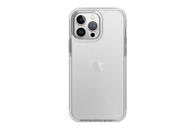 Ốp lưng iPhone 15 Pro Max Nhựa cứng viền dẻo UNIQ HYBRID COMBAT Màu Trắng