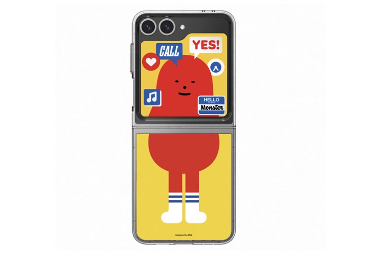Tấm thẻ Galaxy Z Flip6 Flipsuit Chính hãng Màu Vàng & Đỏ