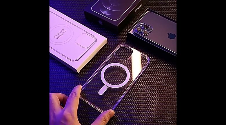 Ốp lưng MagSafe iPhone 14 Pro Max nhựa cứng MG-002
