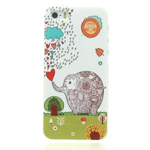 Ốp lưng iPhone 5 - 5S Nhựa in Xmobile Voi