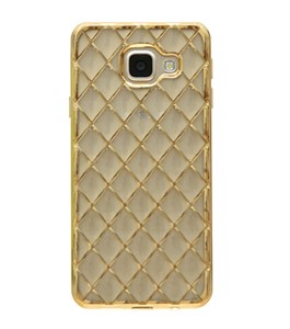Ốp lưng Galaxy A3 (2016) Nhựa dẻo Electroplat Vàng