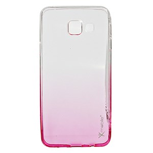 Ốp lưng Galaxy A3 (2016) Nhựa dẻo trong Xmobile Đỏ
