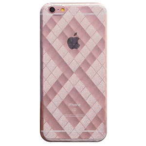 Ốp lưng iPhone 6 - 6s Plus Nhựa dẻo Plaid Xmobile