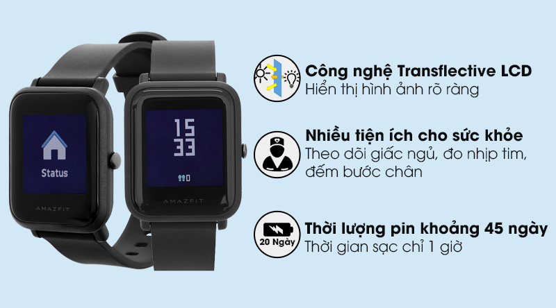 Đồng hồ thông minh Xiaomi Amazfit Bip Lite