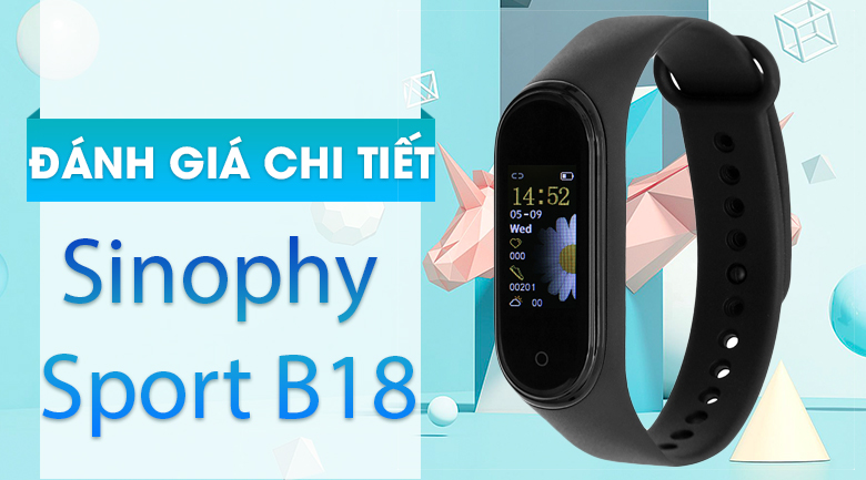 Vòng tay thông minh Sinophy Sport B18