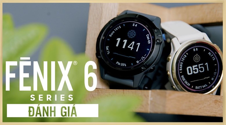 Đồng hồ thông minh Garmin Fenix 6 Sapphire 47mm Đen