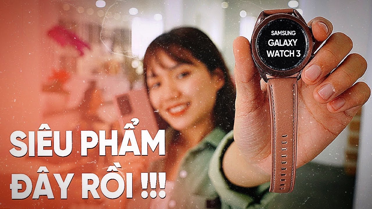 Đồng hồ thông minh Samsung Galaxy Watch 3 45mm Đen