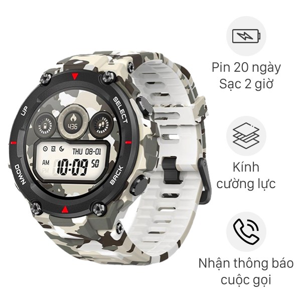 Đồng hồ thông minh Huami Amazfit T-Rex Camo