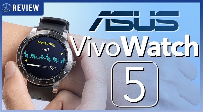 Đồng hồ thông minh ASUS VivoWatch 5 47mm Đen