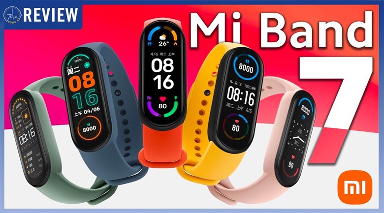 Vòng đeo tay thông minh Mi Band 7 Đen