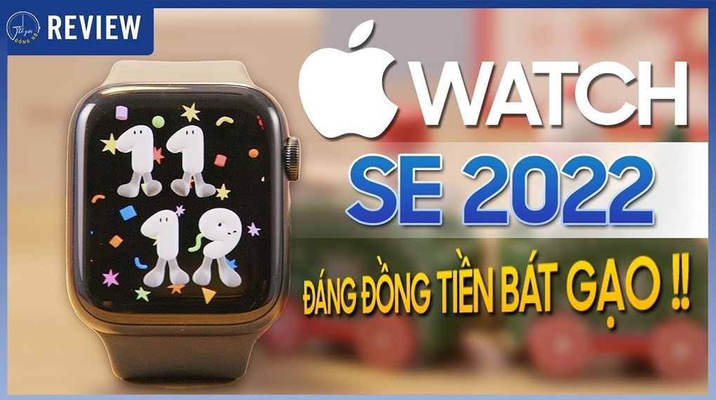 Đồng hồ thông minh Apple Watch SE 2022 GPS 40mm viền nhôm dây thể thao