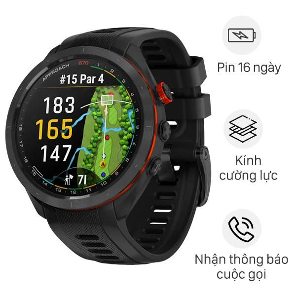 Đồng hồ thông minh Garmin Golf Approach S70 47mm