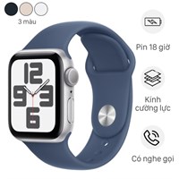 Đồng hồ thông minh Apple Watch SE 2 GPS 44mm viền nhôm dây thể thao