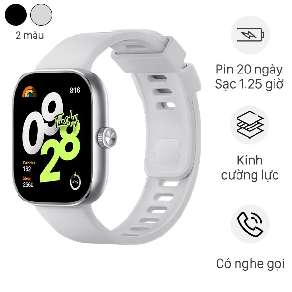 Đồng hồ thông minh Xiaomi Redmi Watch 4 47.5mm dây silicone