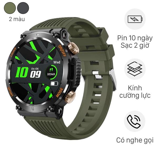 Đồng hồ thông minh BeFit Hunter2 47.8mm