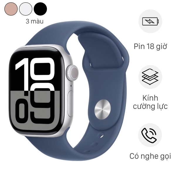 Apple Watch Series 10 42mm viền nhôm dây thể thao