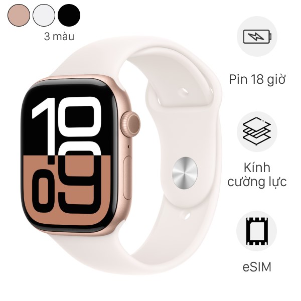 Apple Watch Series 10 GPS   Cellular 46mm viền nhôm dây thể thao