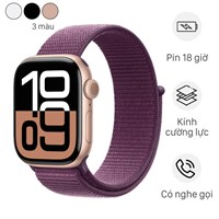 Apple Watch Series 10 42mm viền nhôm dây vải