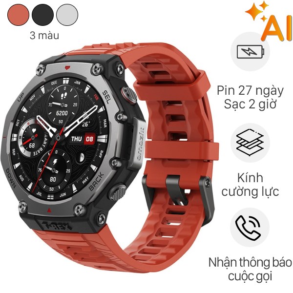 Đồng hồ thông minh Amazfit T-Rex 3 47.1mm