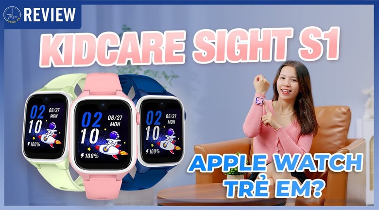 Đồng hồ định vị trẻ em Kidcare Sight S1