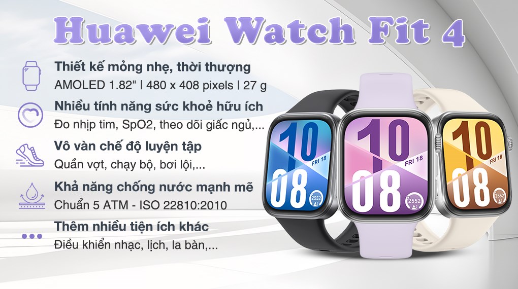 Đồng hồ thông minh Huawei Watch Fit 4 43mm