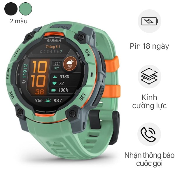 Đồng hồ thông minh Garmin Instinct 3 45mm