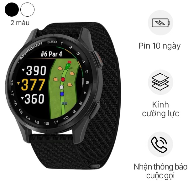 Đồng hồ thông minh Garmin Approach S50 43mm