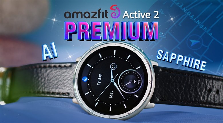 Đồng hồ thông minh Amazfit Active 2 Sapphire 43.9mm