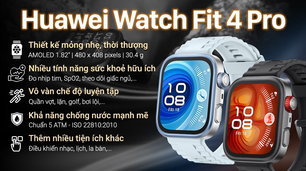 Đồng hồ thông minh Huawei Watch Fit 4 Pro 44.5mm