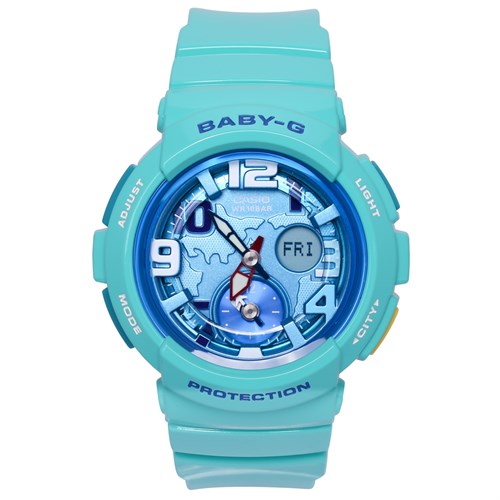 Đồng hồ BABY-G 44 mm Nữ BGA-190-3BDR Màu Xanh ngọc