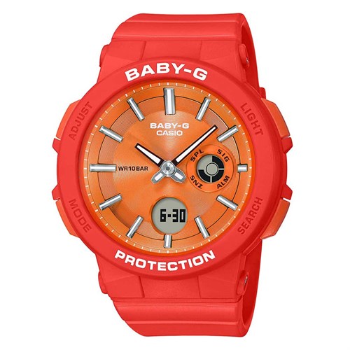 Đồng hồ BABY-G 41 mm Nữ BGA-255-4ADR Màu Cam