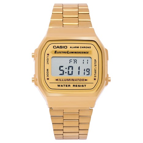 Đồng hồ CASIO 35 mm Unisex A168WG-9WDF Màu Vàng