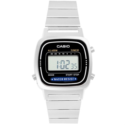 Đồng hồ Nữ Casio LA670WA-1SDF Màu Bạc