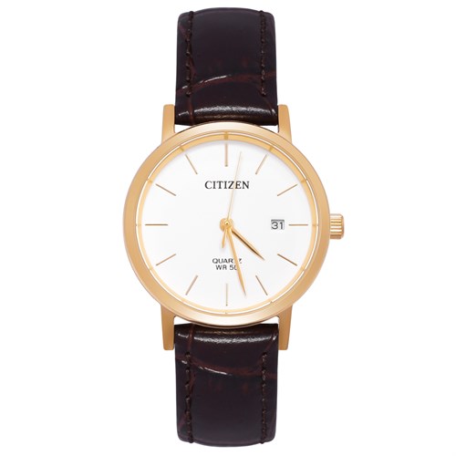 Đồng hồ CITIZEN 28.1 mm Nữ EU6092-08A Màu Nâu