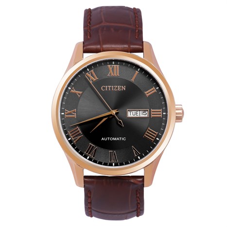 Đồng hồ CITIZEN Mechanical 41.3 mm Nam NH8363-14H Màu Nâu