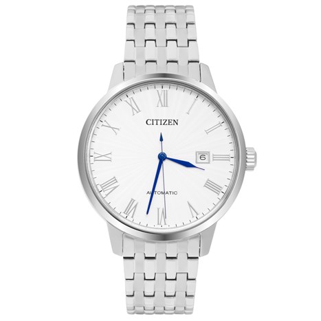 Đồng hồ CITIZEN Mechanical 42 mm Nam NJ0080-50A Màu Bạc