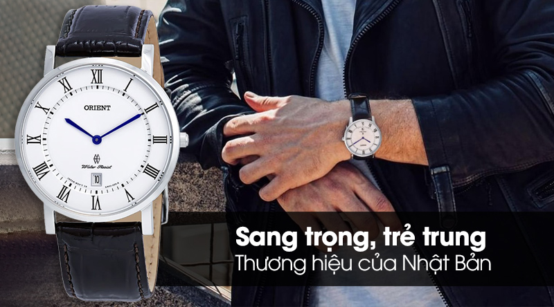 Đường kính mặt 40mm, dây đeo nhẹ