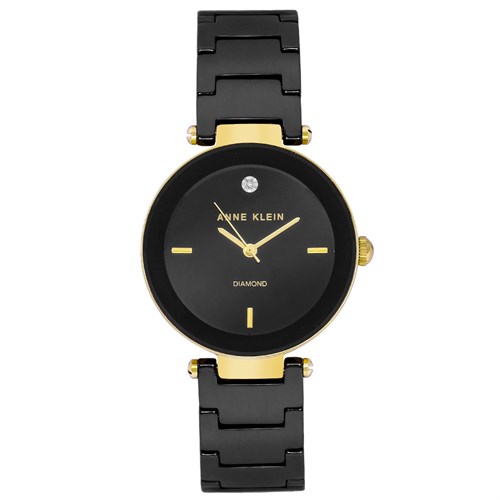 Đồng hồ ANNE KLEIN 33 mm Nữ AK/1018BKBK Màu Đen