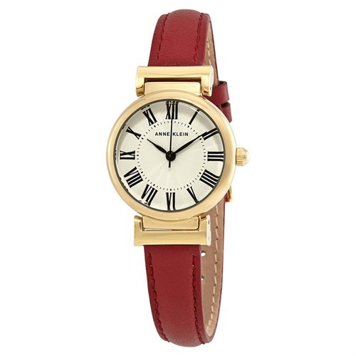 Đồng hồ ANNE KLEIN 28 mm Nữ AK/2246CRRD Màu Đỏ