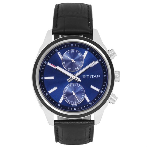 Đồng hồ TITAN 41.2 mm Nam 1733KL01 Màu Đen