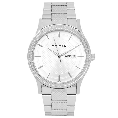 Đồng hồ TITAN 40.4 mm Nam 1650SM01 Màu Bạc